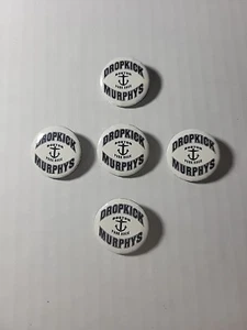 DROPKICK MURPHYS 5 PIN SET Boston Punk Rock .  - Picture 1 of 3