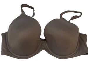 SOMA Embraceable Perfect Coverage Underwire Bra, Size 42DD, Dark Brown - Picture 1 of 3