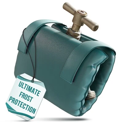 Insulated Outside Tap Cover Winter Frost Protector Outdoor Weather Jacket Garden - Image 1 of 4