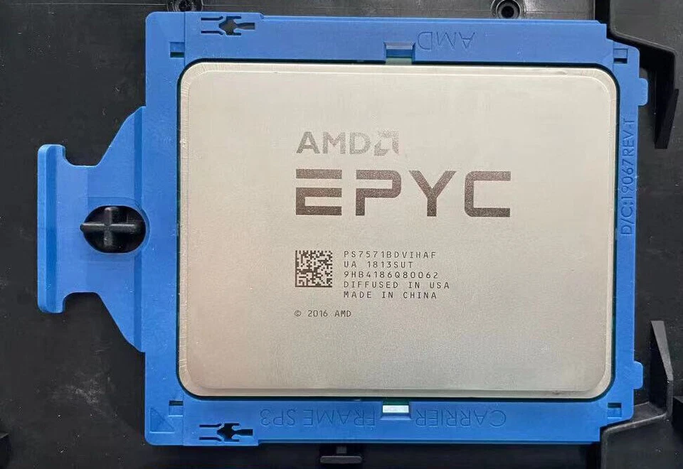 AMD epyc 7571 CPU server PS 7571 bdvihaf 32 cores 64 threads 2.1ghz sp3 - Bild 1 von 1
