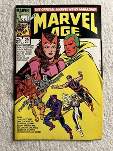 Marvel Age 29 The Official Marvel News Magazine - Picture 1 of 2