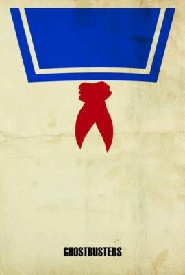 Póster de película - Cazafantasmas, arte cinematográfico alternativo moderno minimalista retro, 3 tamaños Foto 1 de 4