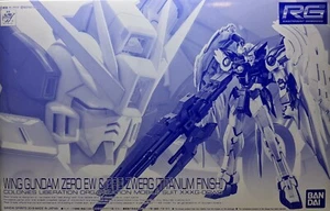 Premium Bandai RG 1/144 WING GUNDAM ZERO EW & TRES ENANOS ACABADO TITANIO Modelo - Imagen 1 de 11