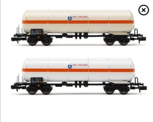 Arnold HN6540 Set 2 Tanque A 4 Ejes FS Italiano para Aire Liquida N 1/160 - Imagen 1 de 3