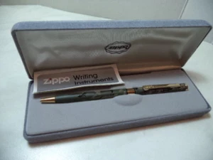 ZIPPO PENNA A SFERA VINTAGE BALLPOINT PEN FINITURA MIMETICA NUOVA 1 - Picture 1 of 9