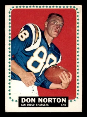 1964 Topps Football #169 Don Norton VG/EX *d2 - Image 1 of 2