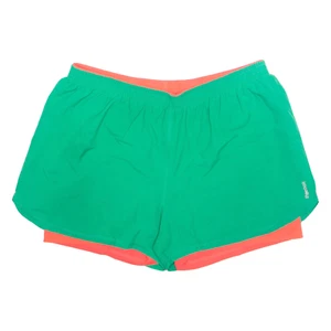 REEBOK Womens Sports Shorts Green M W30 - Picture 1 of 6