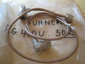 1pcs Suhner RG400/U 50R Coaxial Cable L : 56cm - Imagen 1 de 3