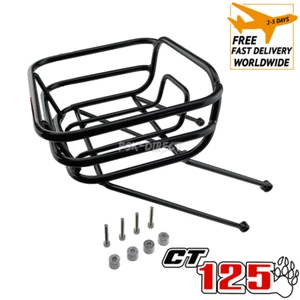 Front Basket Rack Carrier Black Honda CT125 Trail Hunter Cub New 2020 2021 - Bild 1 von 1