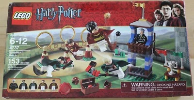 DAMAGED BOX/NEW LEGO 4737 Harry Potter Quidditch Match 2010 - Image 1 of 4