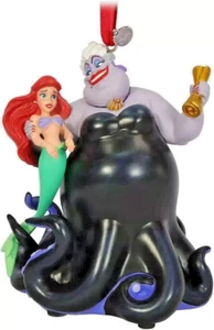 Disney Ursula and Ariel Singing Living Magic Sketchbook Ornament NEW TAG - Picture 1 of 2