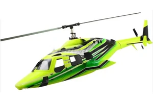 800 Snake Eyes B 222 ARF RC Helicóptero Fuselaje 800 Tamaño Bell222 V2 KIT Versión - Imagen 1 de 9