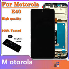 For Motorola Moto E40 LCD Display Touch Screen Digitizer Assembly w/Frame Repair