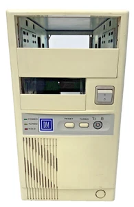 Vintage Beige AT Tower Computer Case- Turbo Button - Picture 1 of 4