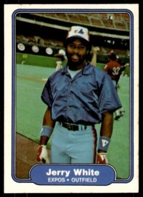 1982 Fleer Jerry White Montreal Expos #211 - Image 1 of 2