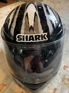 shark motorcycle helmet, medium