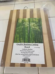 New Quality Bamboo Cutting Board 9.5" x 13.27" x .63" Sealed in Original package - Picture 1 of 7