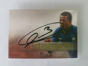 Futera 2013 PATRICE EVRA AUTOGRAPH limited card 48/55 - Zdjęcie 1 z 2