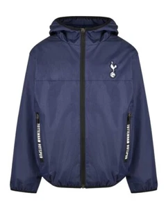 Tottenham Hotspur Windbreaker Hoodie Boys 10 11 Years Kids Shower Jacket THH15 - Picture 1 of 1