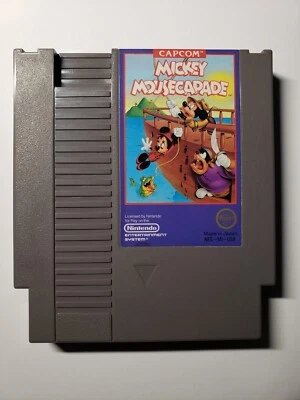 Mickey Mousecapade Nintendo NES Authentic, Working - W/ Sleeve (Free comb. ship) - Image 1 of 3