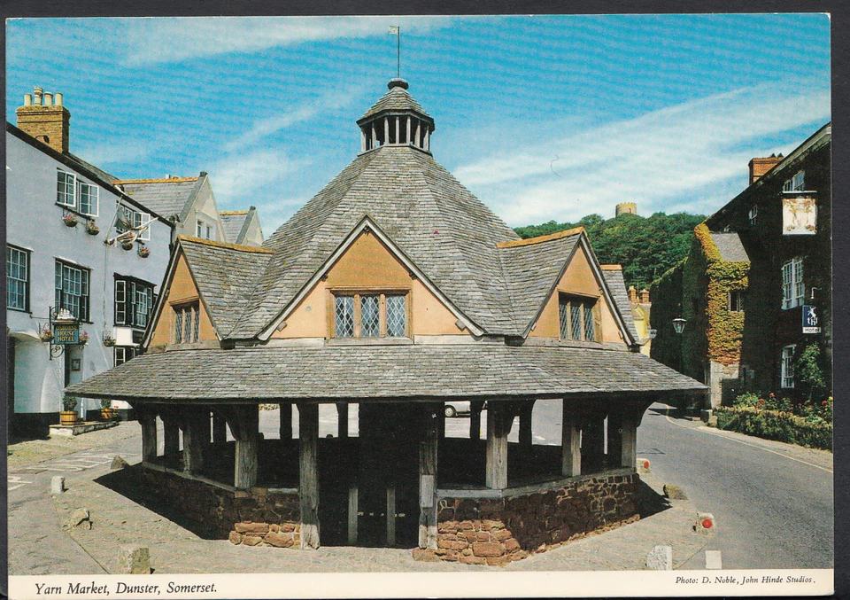 Somerset Postcard - Yarn Market, Dunster    B2412 - Image 1 of 1