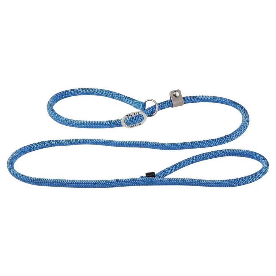 Wolters Moxonleine K2 riverside blue - Kombi Führleine Halsband für Hunde - Bild 1 von 3
