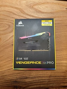 Corsair CMW16GX4M2C3200C16 3200 MHz RGB 16 GB DDR4 SDRAM - Negro - Imagen 1 de 2