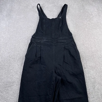 Mono Madewell Mujer 10 Negro Cónico Clybourn Lavado Entrecruzado Correas Denim Foto 1 de 4