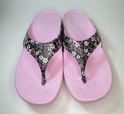 Alegria Ode 凉鞋 – “Wild Flower” 人字拖 – 美国 9.5-10 码 EU 40 — 第 1/4 张图片