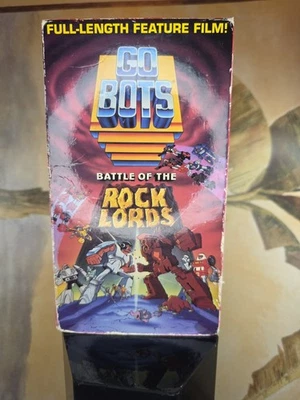 Gobots - Battle of the Rock Lords (VHS, 1989) RARE Goodtimes Home Video G - Image 1 of 4