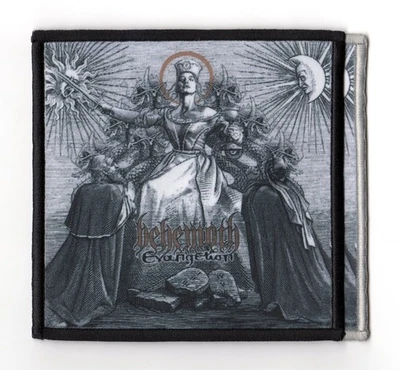 Behemoth Evangelion Sublimated Printed Sew-on Patch | Polish Death Metal Band - Image 1 of 2