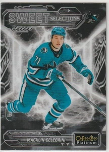 2024-25 O-PEE-CHEE PLATINUM SWEET SELECTIONS #SS-11 SHARKS - MACKLIN CELEBRINI - Picture 1 of 1