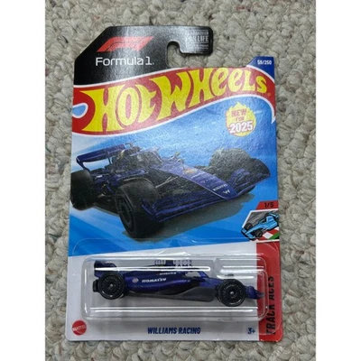 Hot Wheels Formula 1 Williams Racing 2025 Track Aces Diecast Toy Car 59/250 - Image 1 of 3