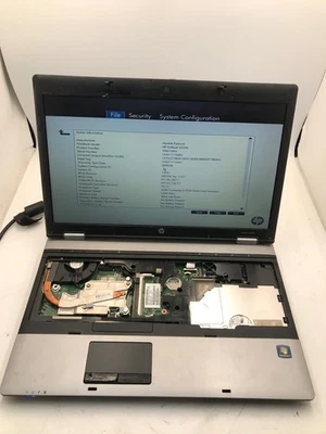 HP ProBook 6555b AMD Turion II P520 15" -BOOTS/BAD TRACKPAD/NO KB- MZ - Image 1 of 4