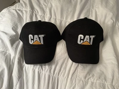 Кепка с регулируемой застежкой 2 CAT Caterpillar оборудование вышитое оборудование - Изображение 1 из 4