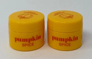 2 NEW BATH & BODY WORKS PUMPKIN SPICE NOURISHING LIP MASK BALM SHINE MOISTURE - Picture 1 of 5