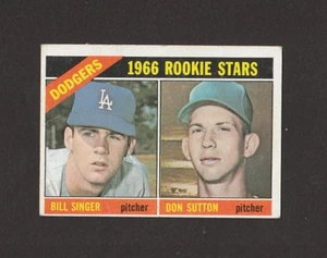 1966 Topps Baseball Rookie Stars Don Sutton/Bill Singer #288 HOF Ex - Bild 1 von 2