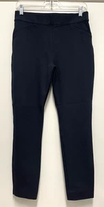 SPANX LEGGINGS - schwarzer Viskose-Mischstrick, spitz zulaufend, Kunsttaschen, Medium - Bild 1 von 6