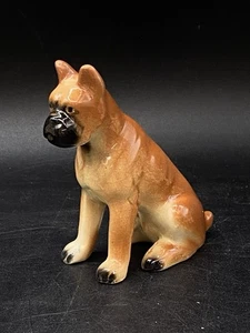 Cerámica Marrón Boxer Sentado Enesco Importaciones Japón 3 1/2" Japón - Imagen 1 de 6