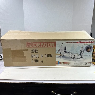 Dragón Escala 1/6 12" Segunda Guerra Mundial Ejército Rojo Ruso Aerosan RF-8 Sin Figura Sin Usar Y4 Foto 1 de 4