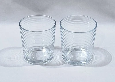 Circleware Hoop Heavy Base Whiskey Drinking Glasses Set of 2 10oz Glasses - Image 1 of 4