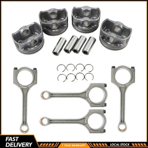 Connecting Rod & Piston Set For 2011-2016 Kia Forte Hyundai Elantra G4NB 1.8L L4 - Picture 1 of 12