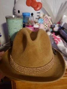 Vintage P&C Habig Wein Austrian Felted Fedora Hat made for Brooks Brothers Berg  - Picture 1 of 11