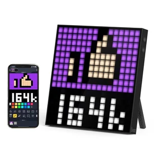 Pixoo 16 - Pixel Art Digital Clock with APP Control & WiFi Connects, 16x16 Pi... - Picture 1 of 7