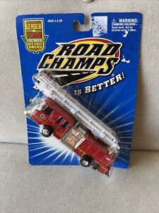 Vintage 1999 Road Champs Philadelphia Fire Dept Truck Red w/ Ladder Still Sealed