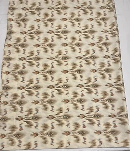 Vintage Angelo Donghia Flat Bed Sheet TWIN Southwestern Ikat Clean JP Stevens - Picture 1 of 4