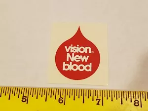 DE COLECCIÓN AÑOS 80 VISION STREETWEAR NUEVA MARCA DE SANGRE GONZALES ¡PEGATINA DE LA CUBIERTA DE PATINETA! - Imagen 1 de 1