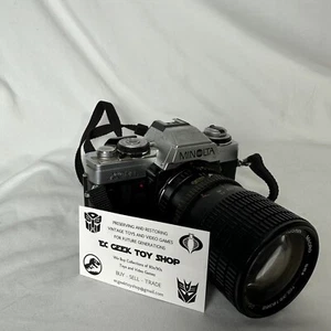 MINOLTA XG-M 35mm SLR Film Camera W/ Osawa 35-105MM Macro Lens Untested - Picture 1 of 11
