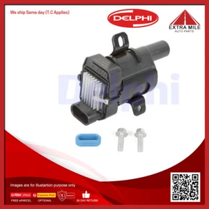 Delphi Ignition Coil 4 Pin 12V For GMC Sierra 2500 5.3L/6.0L 8Cyl 5328cc/5967cc - Picture 1 of 5