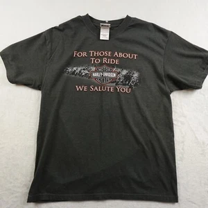 Harley Davidson Hemd Herren Large Grau Tifton Georgia Made in USA - Bild 1 von 9